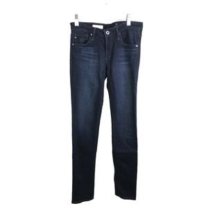 AG Adriano Goldschmied Women's The Stilt Cigarette Leg Jeans Blue Dark Wash 26R